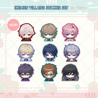 Ikemen Villains Sticker Set