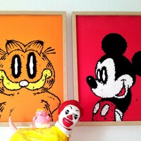 A3 Print by Celipe Perroloco "Orange Cat"  - Thumbnail 1