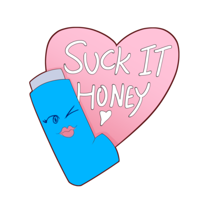 Suck it sticker