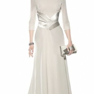 Elegant mother of the bride/groom dress sheath evening formal prom dress