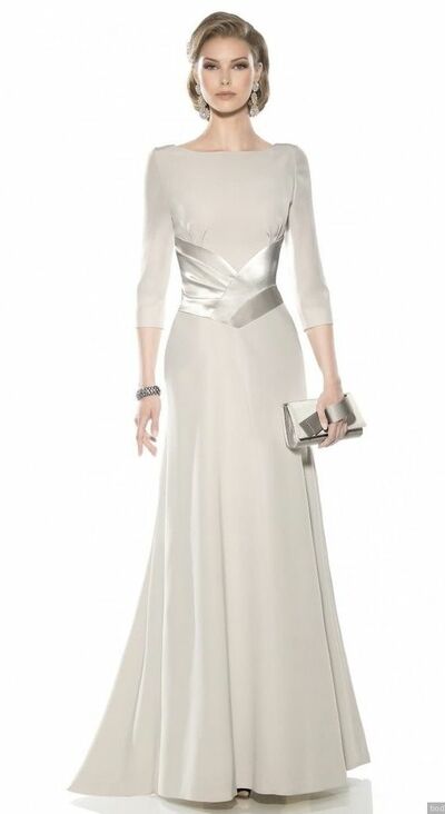 Elegant Mother of the Bride/Groom Dress Sheath Evening Formal Prom Dress