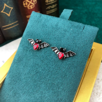 Vampire Bats Earrings - Thumbnail 1