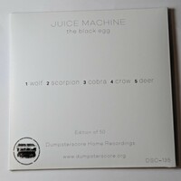 Juice Machine - The Black Egg - Pro CD-r - Thumbnail 3