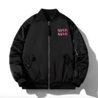 "WINWIN" BASEBALL JACKET - Thumbnail 2