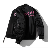 "WINWIN" BASEBALL JACKET - Thumbnail 4