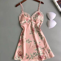 Sexy lace camisole pajamas - Thumbnail 1