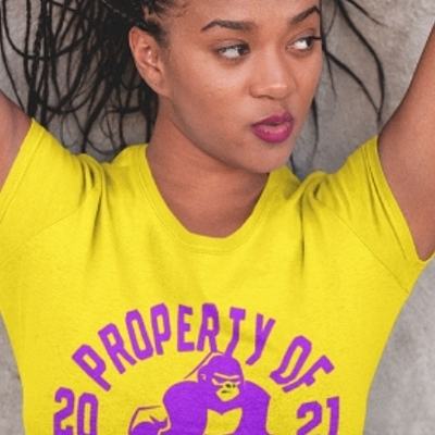 Property of outsiderz tv purple design  (unisex / pick-a-color)
