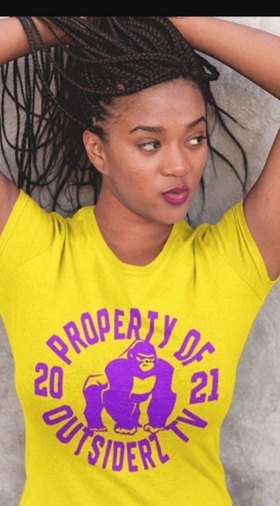 Property of Outsiderz Tv Purple Design  (Unisex / Pick-A-Color)