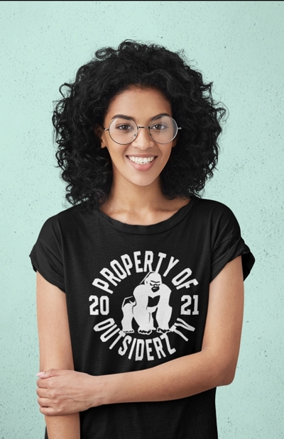 Property of Outsiderz Tv White Design  (Unisex / Pick-A-Color)