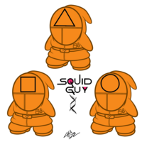 Squid Guy Pin - Thumbnail 1