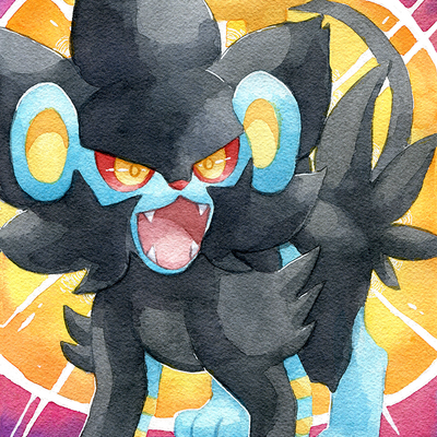 Luxray print