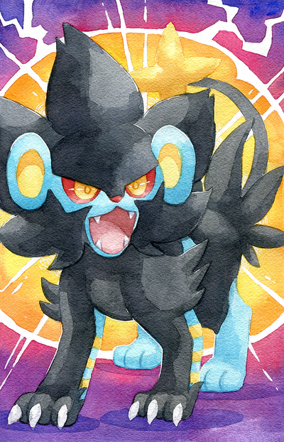 Luxray Print