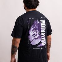 Mothaltar Black "Floral" Short Sleeve Shirt - Thumbnail 4