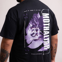 Mothaltar Black "Floral" Short Sleeve Shirt - Thumbnail 3