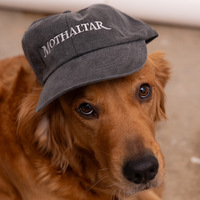 Black Pigmented "Mothaltar" Embroidered Hat - Thumbnail 3
