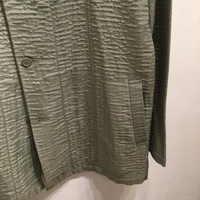 Windcoat metalic green jacket - Thumbnail 4