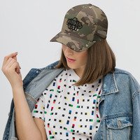 HH Flexfit Black Logo Structured Twill Cap - Thumbnail 7