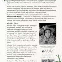 Empowered by Nature - Herbal Health for Every Woman's Journey: A Guide and Recipe Book - Thumbnail 1