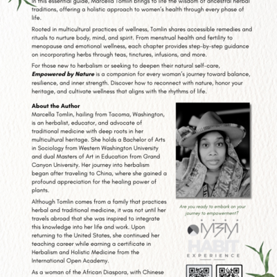Empowered by nature - herbal health for every woman's journey: a guide and recipe book