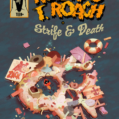 Rolland t. roach #1 - comic book [cover d]