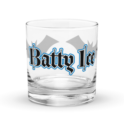 Batty Ice On The Rocks Glass
