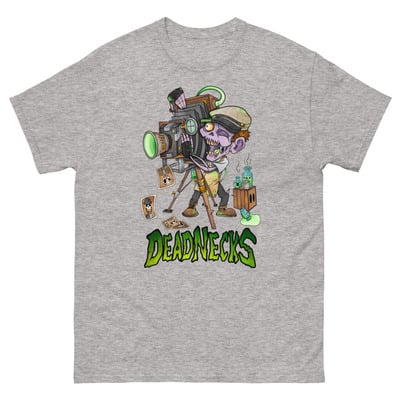 Deadnecks camera zombie unisex shirt - Thumbnail 3