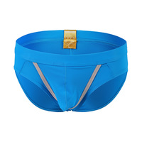 6PK Multi colors Wangjjiang Men's sexy underwear pouch separator briefs physiological underpants 4007SJ - Thumbnail 4