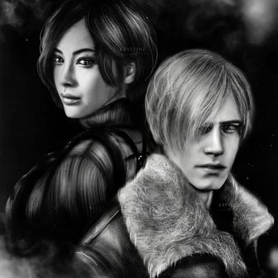 Leon & ada - resident evil 4 remake