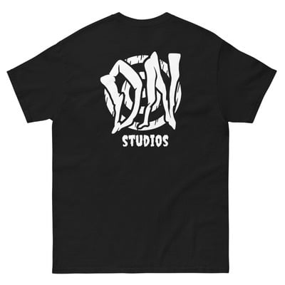 B&w dn badge unisex shirt