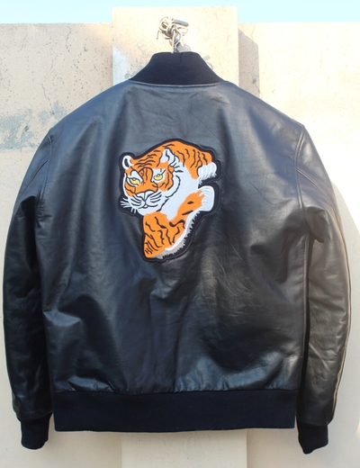 Crafted Leather Eye Of The Tiger Jacket Motorcycle