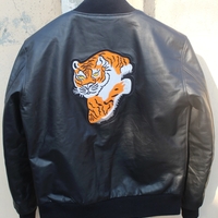Crafted Leather Eye Of The Tiger Jacket Motorcycle - Thumbnail 3