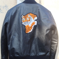 Crafted Leather Eye Of The Tiger Jacket Motorcycle - Thumbnail 4