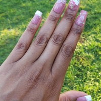 HELLO KITTY LOVE 😻 💕 NON-TOXIC NAIL POLISH PRESS-ONS By Nubian Collection Artwear 👑 - Thumbnail 8