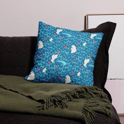 Sea pillow case