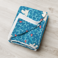 Sea throw Blanket - Thumbnail 6