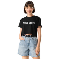 FREE LUIGI Womens crop top - Thumbnail 1