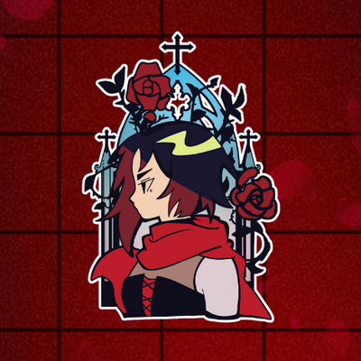 Rwby rose 🌹 cathedral pin 🏛️