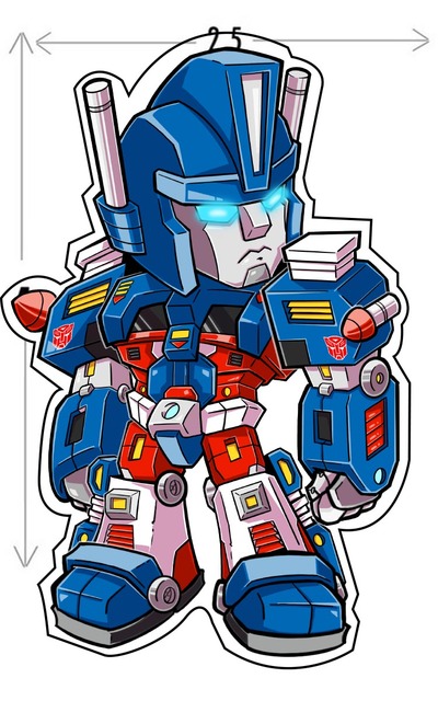 Ultra Magnus sticker (new)