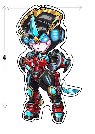 Windblade sticker (new)