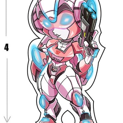 Arcee sticker (new)