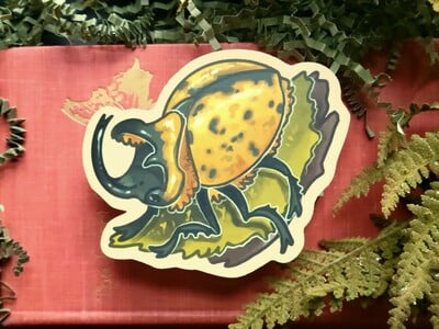 Eastern Hercules Beetle | Sticker