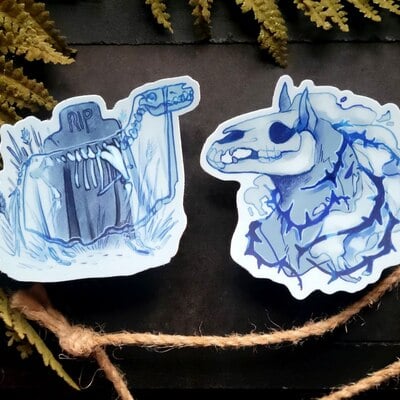 Spectral spirits | sticker