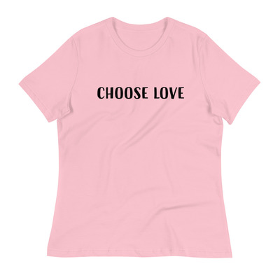Choose love short sleeve tee