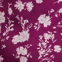 Floral Satin Dress - Thumbnail 3