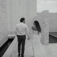 Boho Lace Off Shoulder Wedding Dress, Lace Bridal Dress Wedding Gown  - Thumbnail 7