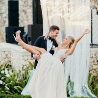 Sexy Wedding Dress, Deep V-neck Wedding Dress Wedding Gown - Thumbnail 2