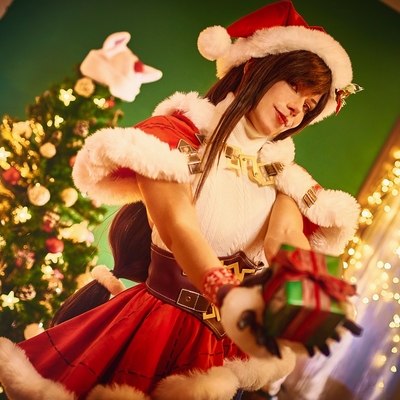 Christmas tifa a - a4 print