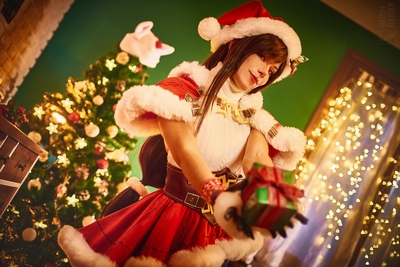 Christmas Tifa A - A4 print