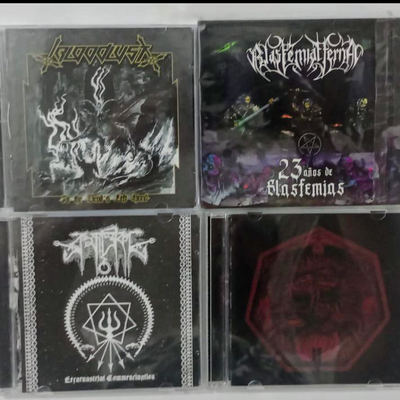 Bloodlust, blasfemia eterna, brahmastrika cds - Thumbnail 1