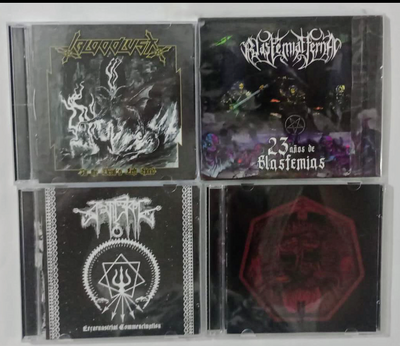 BLOODLUST, BLASFEMIA ETERNA, BRAHMASTRIKA Cds